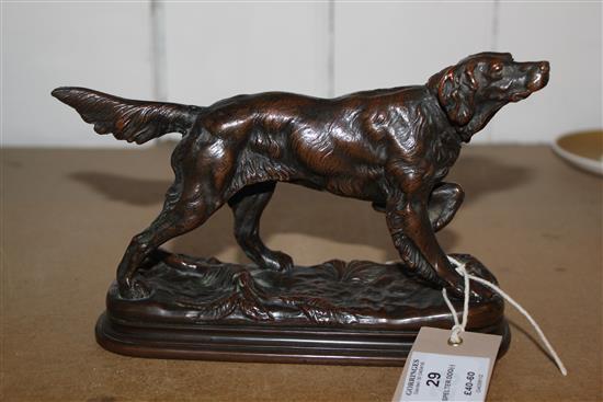 Spelter dog